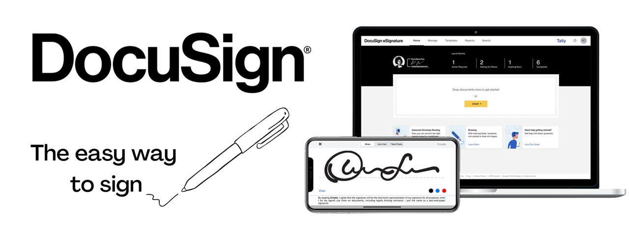 Super OS x DocuSign logo